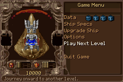 目前版本 Game Menu、玩家飛船與 Data Cube 資訊